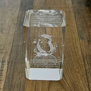 Crystal Glass Paperweight